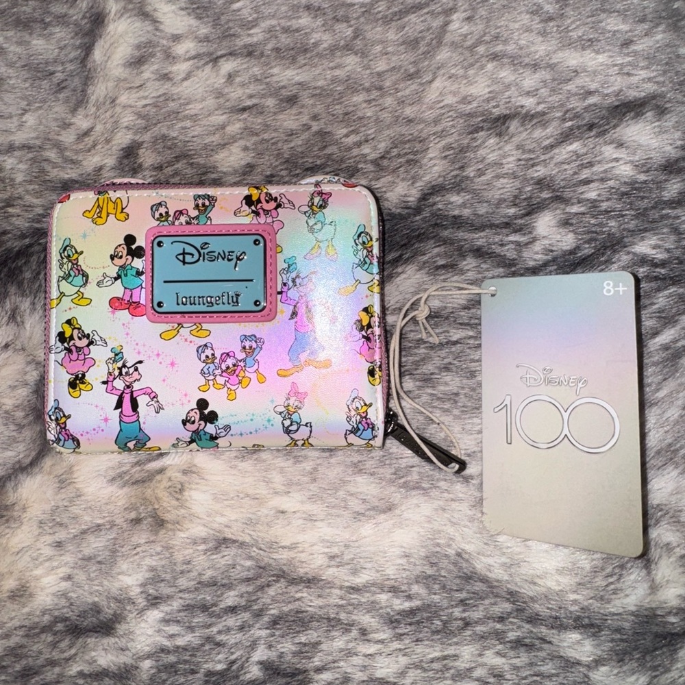 Disney Iridescent Loungefly Character Wallet